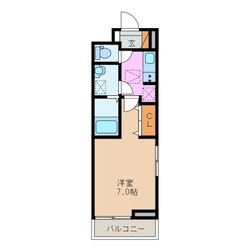 江戸橋駅 徒歩15分 3階の物件間取画像